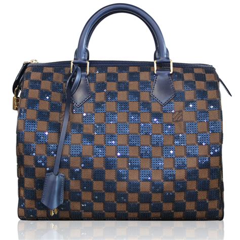 louis vuitton handtas speedy blauw|louis vuitton lv handbags.